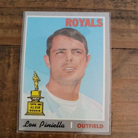 1970 Topps 321 Lou Piniella ROOKIE ALL STAR HOF EX EBay