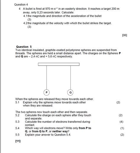 Grade November Controlled Test Term Physical Sciences Break