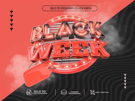 Premium Psd Selo D Black Friday Para Campanha Do Mes De Novembro E