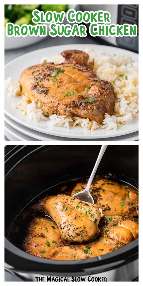 Slow Cooker Brown Sugar Chicken The Magical Slow Cooker