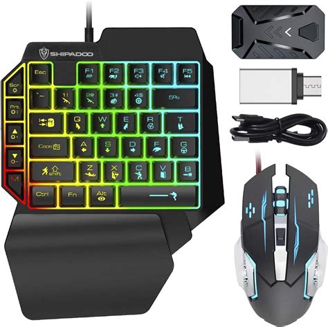 Rgb Hintergrundbeleuchtung Einh Ndige Gaming Tastatur Und Maus