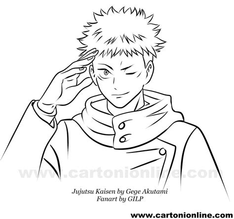 Coloriages Jujutsu Kaisen