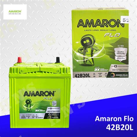 Amaron Hi Life 42B20L NS40 Maintenance Free Car Battery 21 Months