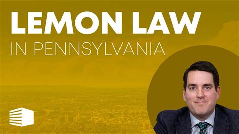 Lemon Law In Pennsylvania YouTube