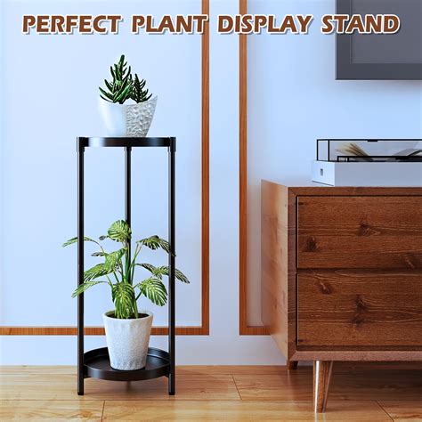 Snapklik Yisancrafts Tier Plant Stand Indoor Outdoor Metal