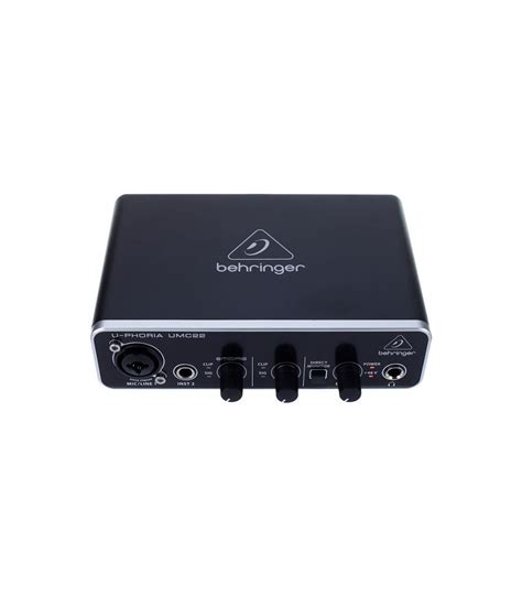 Audio Interface Usb Behringer U Phoria Umc22