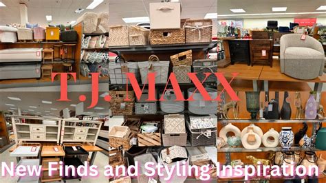 TJ MAXX HOME DECOR FINDS SHOP WITH ME AT TJ MAXX 2024 YouTube