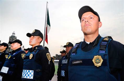 Se Refuerza La Seguridad Con Más De Mil Policías De La Ssp Cdmx En El