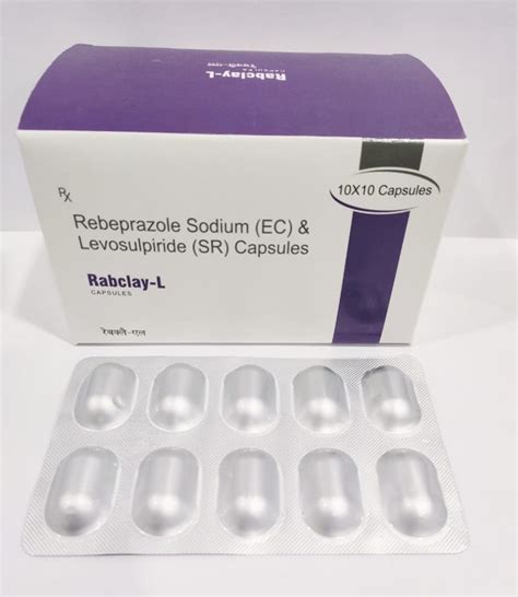 Rabeprazole Sodium Ec Levosulpiride Sr Capsules Rabclay L