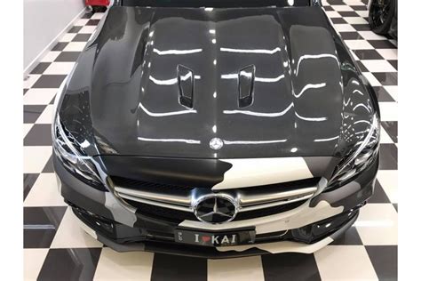 Boca Carbon Motorhaube Black Series Style F R Mercedes Benz C Klasse