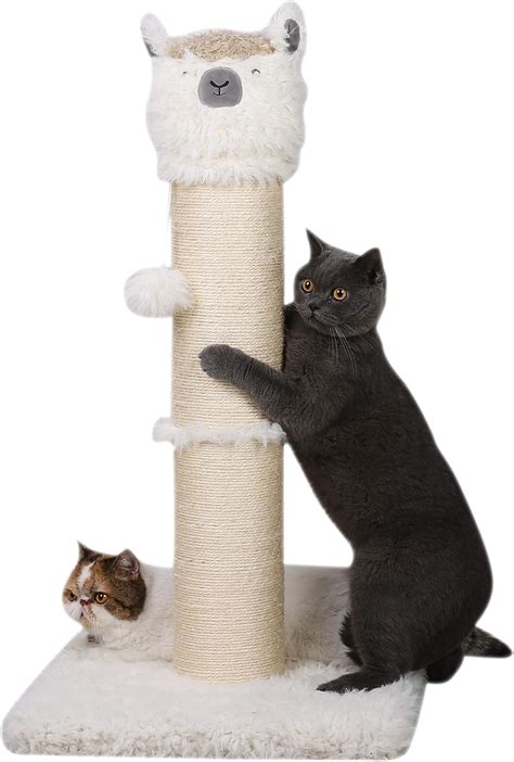 Amazon PutnPurr 32 5 Inch Tall Alpaca Cat Scratching Post With