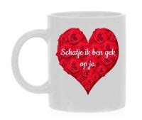 Valentijn Mok Schatje Ik Ben Gek Op Je Goedkoop