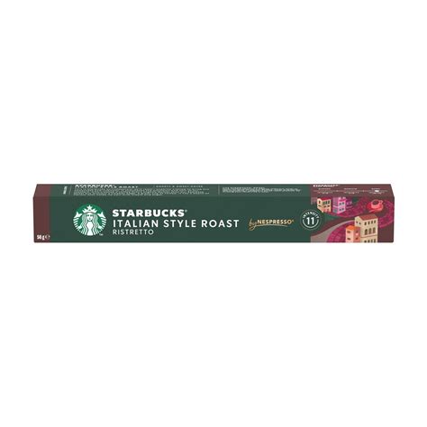 STARBUCKS Καφές Espresso Italian Style Roast σε κάψουλες 10x5 6gr