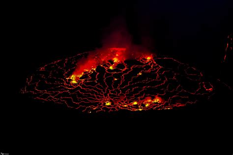 The Awaking Lava Lake at Nyiragongo • Nomadic by Nature