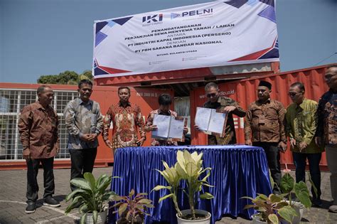 PELNI Logistics Kerjasama Sewa Lahan Dengan PT IKI EXPOSENEWS ID