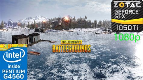 PUBG Vikendi Very Low GTX 1050 Ti G4560 1080p Benchmark