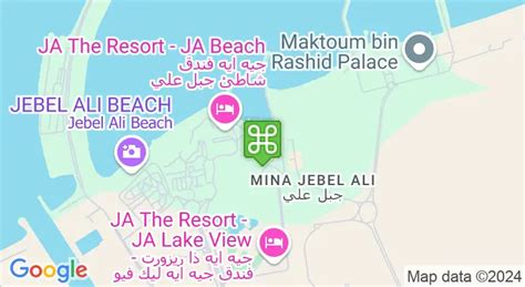 Jebel Ali Free Zone Map