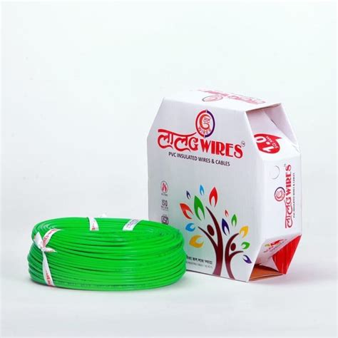 1 0sqmm Green PVC Insulated Flexible Wire 45m 1 Sqmm At Rs 650 Roll