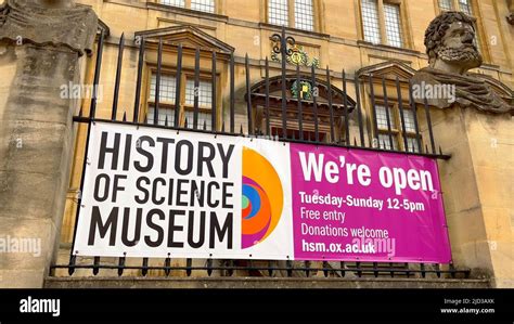 History Of Science Museum Oxford Oxford Uk June 10 2022 Stock