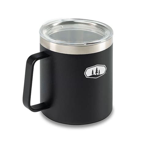 Термогорнятко GSI Outdoors Glacier Stainless 15Fl Oz Camp Cup чорне