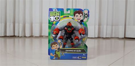 Boneco Quatro Braços Preto Ben 10 Sunny Playmates Brinquedo Sunny