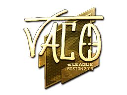 Sticker TACO Gold Boston 2018 CSGO Database