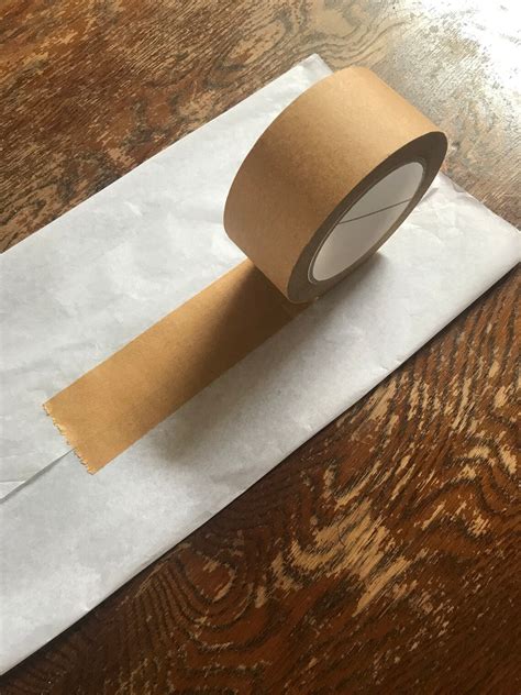 Eco Friendly Self Adhesive Paper Tape 19mm Parcel Tape 50mm Etsy UK