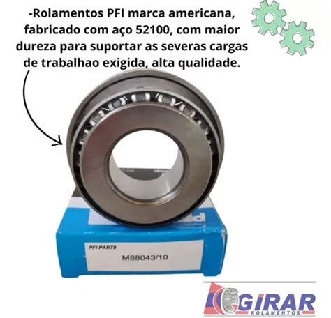 Rolamento Diferencial Pajero Tr4 L200 Triton Sport Sta3068 R 185 Em