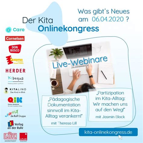 Live Webinare QiK Online Akademie für mehr Qualität in Kitas