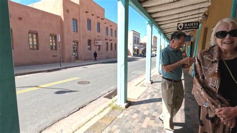 Downtown Santa Fe New Mexico Food Art And A Sunset Youtube