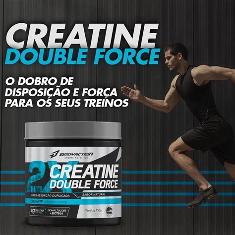 Creatina Double Force Body Action C Sabor G Vegashop