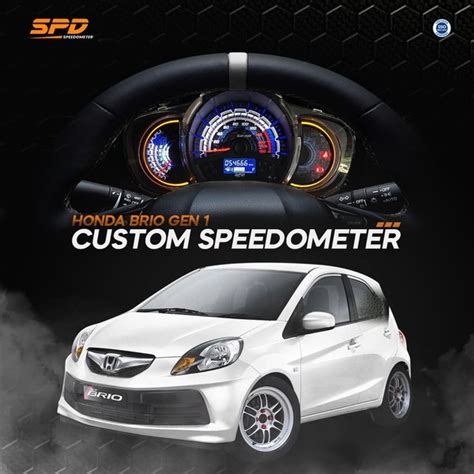 Jual Panel Speedometer Custom Honda Brio Matic Garansi Tahun Spd