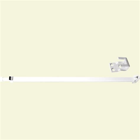 Prime-Line Patio White Sliding Door Security Bar-U 9921 - The Home Depot