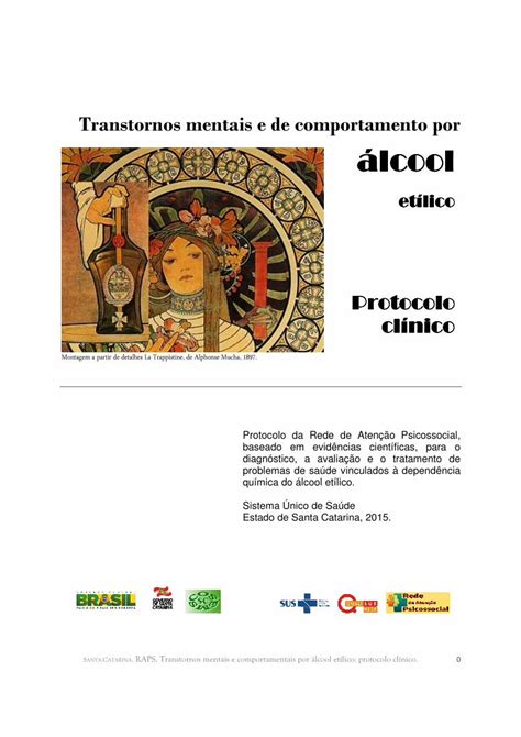 Pdf Transtornos Mentais E De Comportamento Por Lcool Et Lico