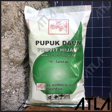 Jual Pupuk Provit Hijau Gram Npk Daun Pertumbuhan Tanaman Nutrisi