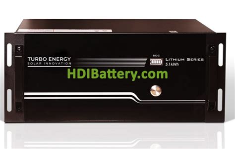 Batería de litio Turbo Energy Lithium Series 48V 5 1 kWh