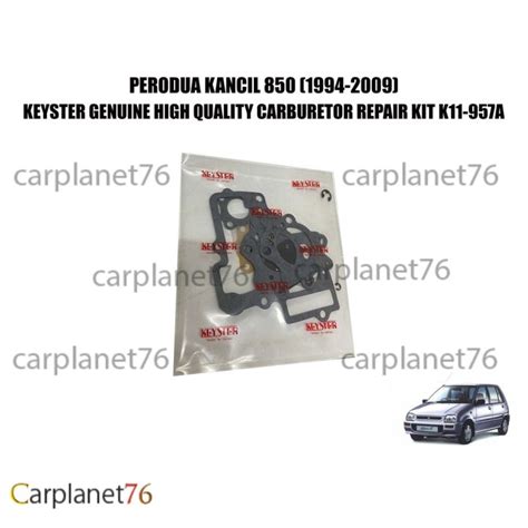 Perodua Kancil Daihatsu Mira L L S Carburetor Repair Kit Gasket