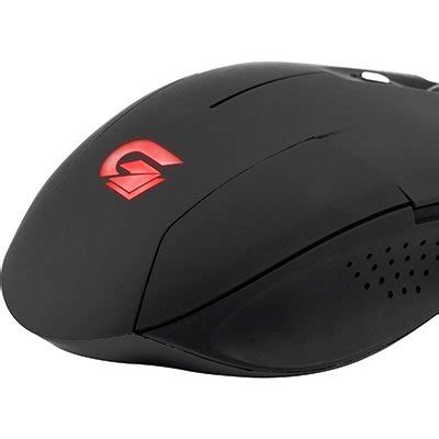 Mouse Gamer Usb 2000 Dpi Spider Tarantula Preto Vermelho OM 702 Fortrek