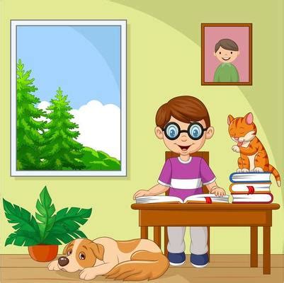 Study Room Vector Art, Icons, and Graphics for Free Download