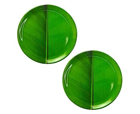 Buy RIDHIENTERPRISESS Set Of 6 Premium 11 Inch Melamine Round Banana