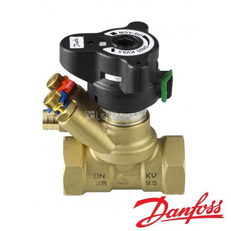 Клапан балансировочный Danfoss ручной LENO MSV BD Ду25 ВР Kvs9 5