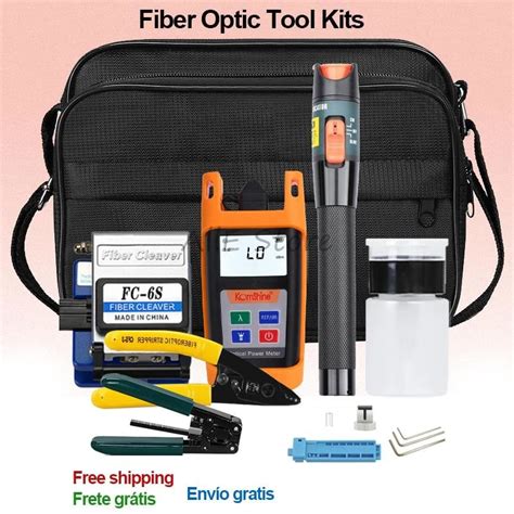 Fiber Optic Ftth Tool Kit With Skl C Fc S Fiber Cleaver Optical Fiber