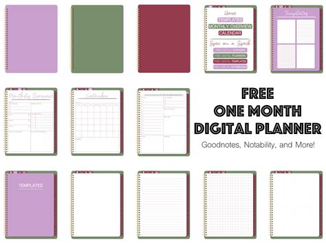 Digital Planner For Goodnotes Notability And More Free Spec On A