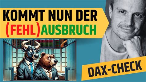 Dax Ausbruch Zum Allzeithoch Oder Der Scharfe Abpraller Chart