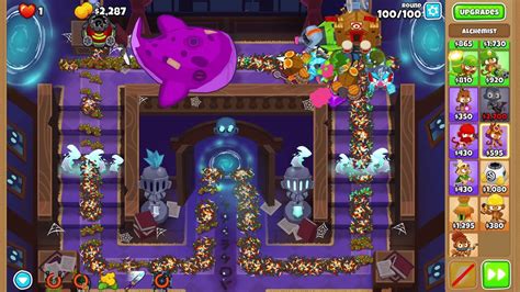 BTD6 Midnight Mansion Chimps Black Border V43 2 YouTube