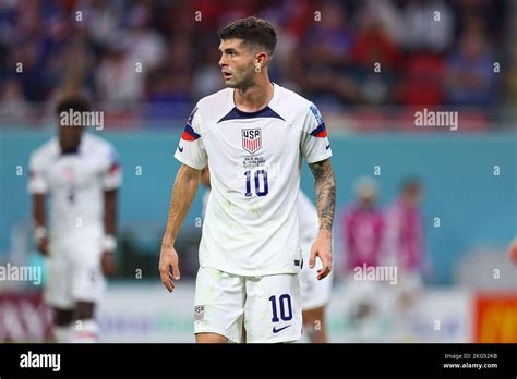 Christian Pulisic During The Fifa World Cup Qatar Group B Match