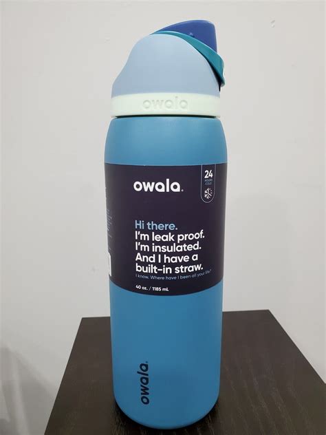 Denim Owala Freesip 40oz 32oz 24oz Stainless Steel Water Bottle