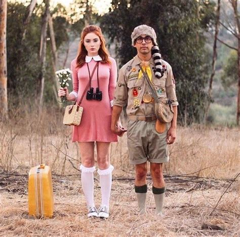 Suzy And Sam Moonrise Kingdom Awesome Halloween Costume Outfits Couple Halloween Costumes