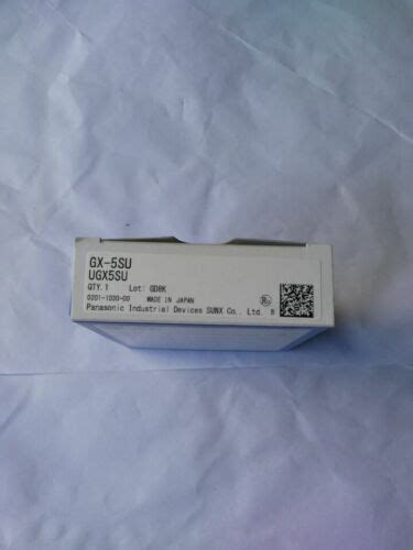 One New Panasonic Sunx Gx Su Photoelectric Swich Sensor Gx Su Ebay