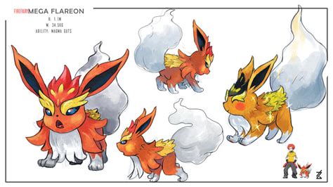 Mega Flareon by zacharybla on DeviantArt